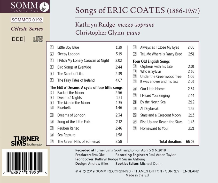 Songs by Eric Coates - slide-1