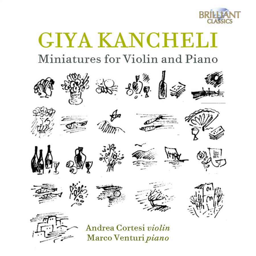 Kancheli: Miniatures for Violin and Piano