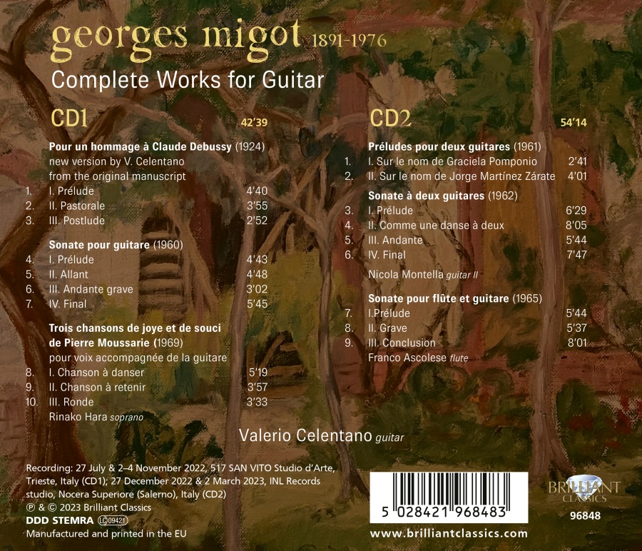 Migot: Complete Works for Guitar - slide-1