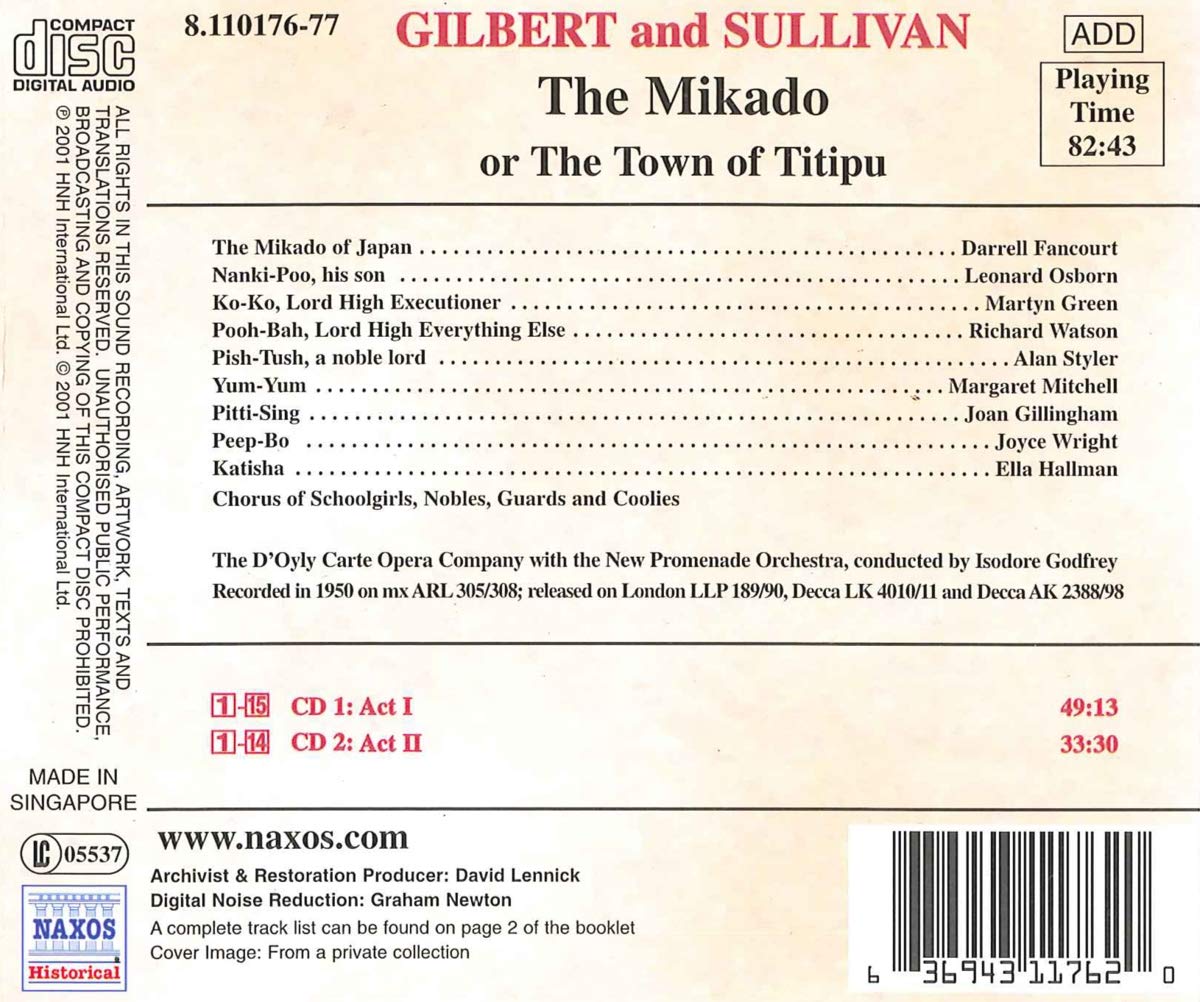 GILBERT & SULLIVAN: The Mikado - slide-1