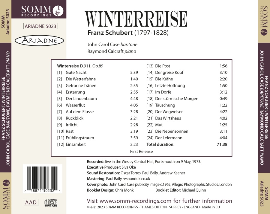 Schubert: Winterreise - slide-1