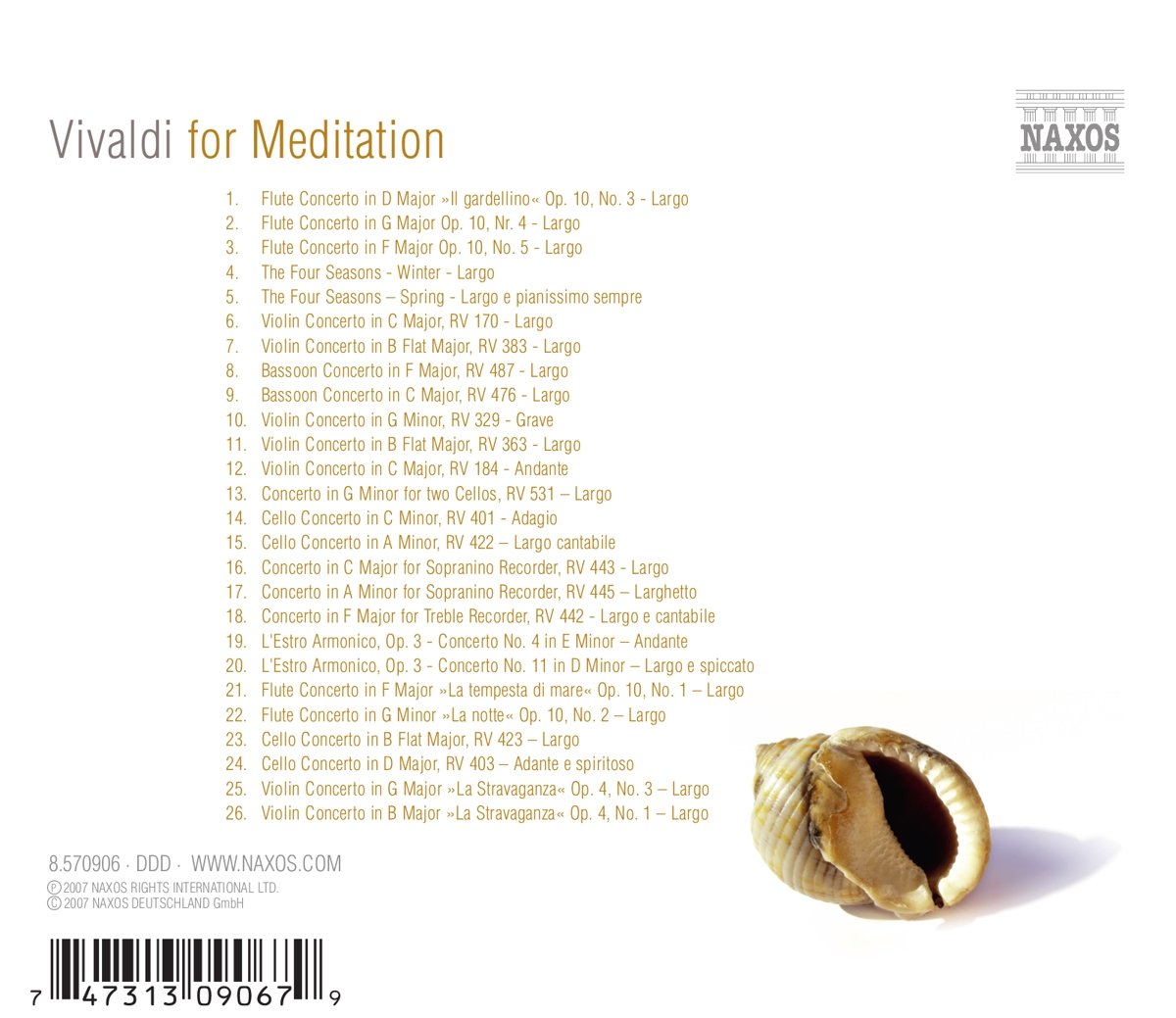 VIVALDI FOR MEDITATION - slide-1