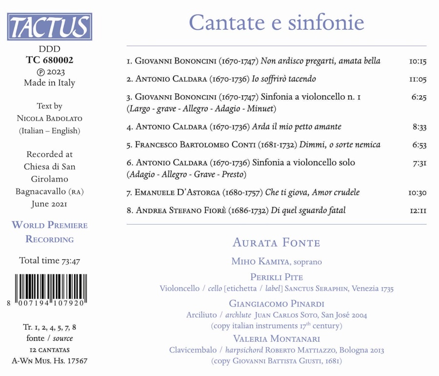 Cantate e sinfonie - slide-1