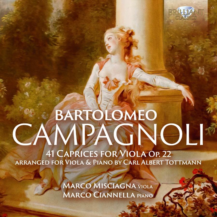 Campagnoli: 41 Caprices for Viola Op. 22