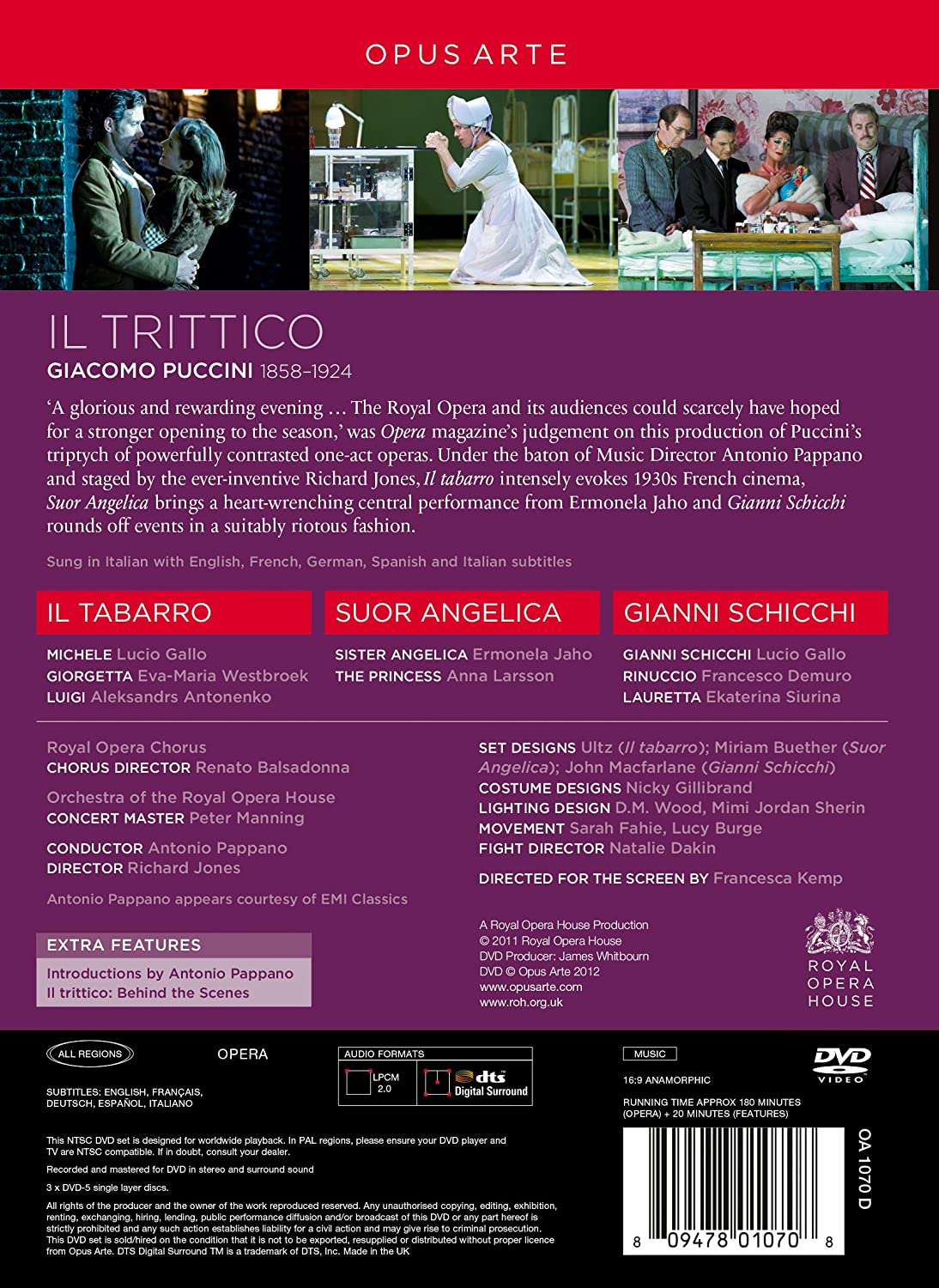 Puccini: Il Trittico / Royal Opera House  - slide-1