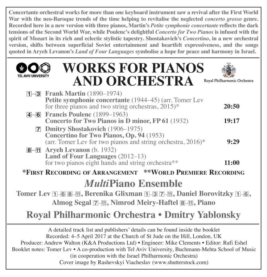 Works for Pianos and Orchestra - slide-1