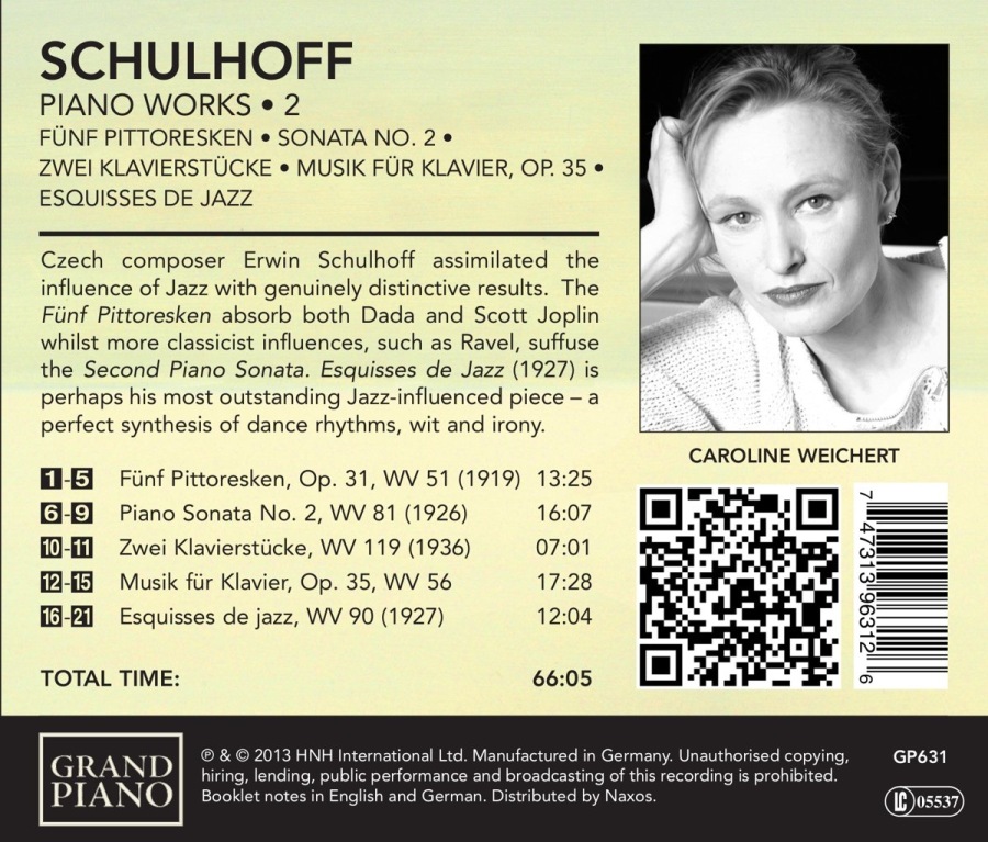Schulhoff: Piano Works Vol. 2 - slide-1