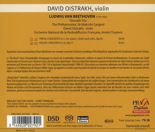 Beethoven: Violin Concerto; Triple Concerto - slide-1