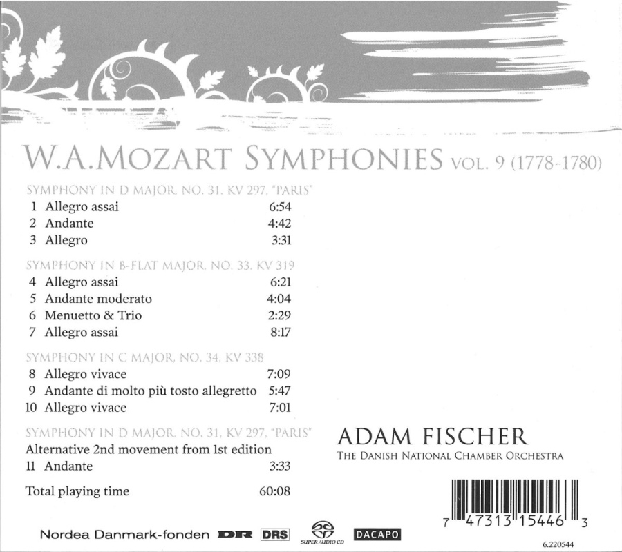 Mozart: Symphonies Vol. 9 - Nos. 31, 33 & 34 - slide-1
