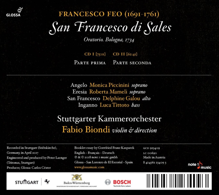 Feo: San Francesco di Sales - Oratorio - slide-1