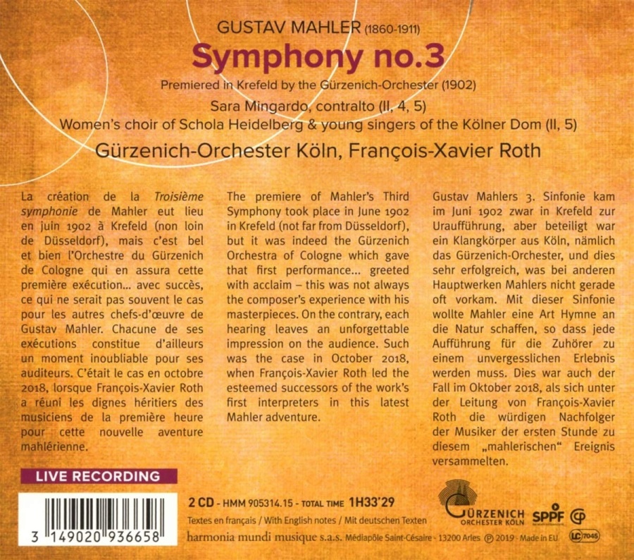 Mahler: Symphony no. 3 - slide-1