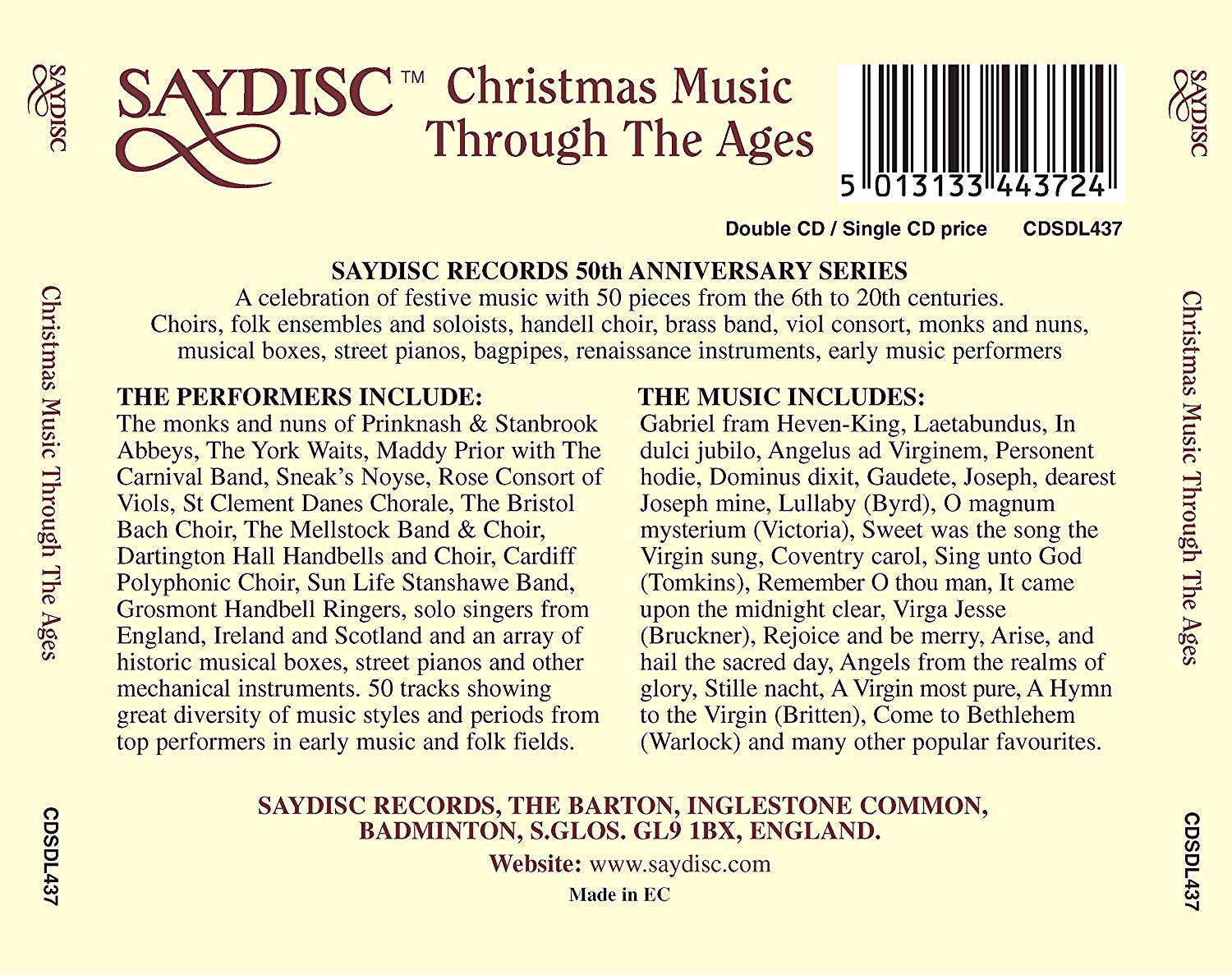 Christmas Music through the Ages - slide-1