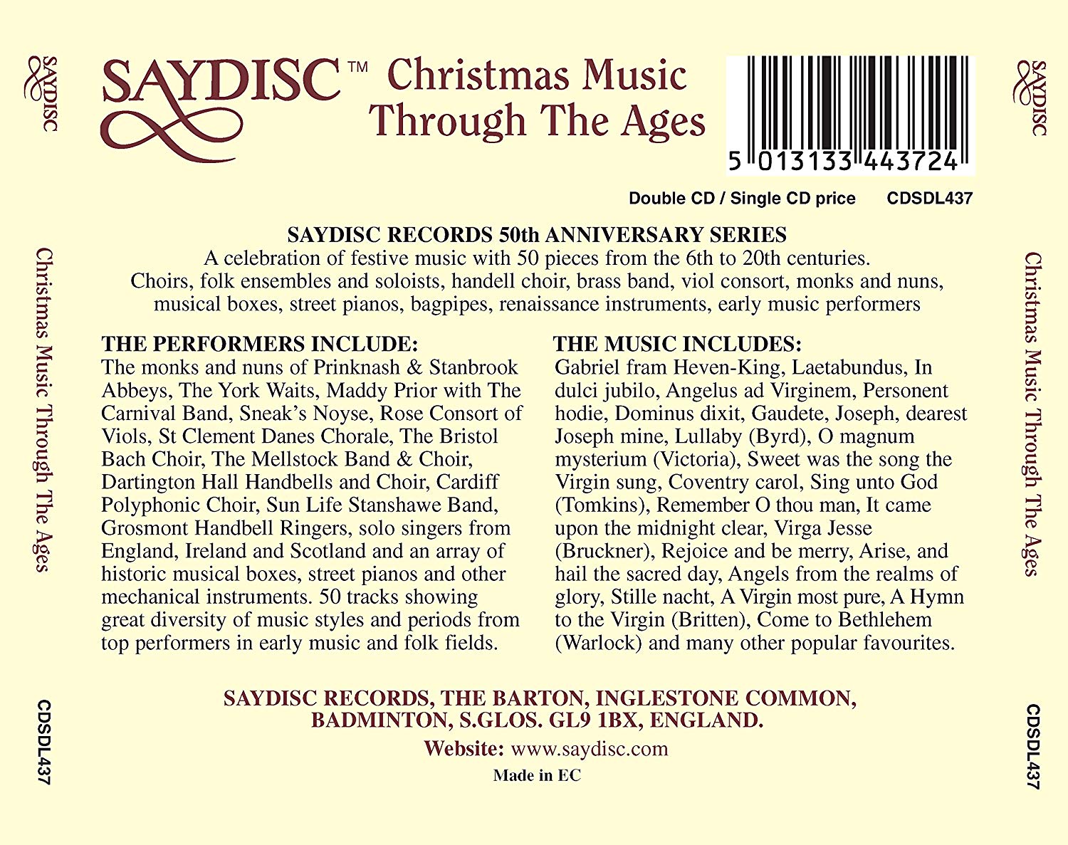 Christmas Music through the Ages - slide-1