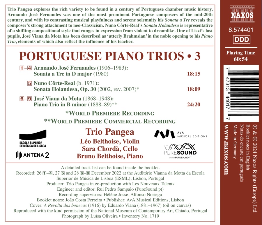 Portuguese Piano Trios Vol. 3 - slide-1