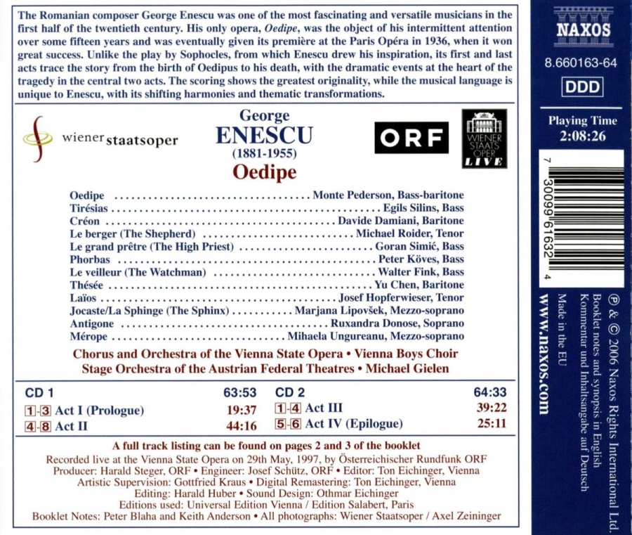 ENESCU: Oedipe - slide-1