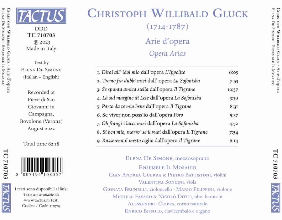 Gluck: Opera Arias - slide-1