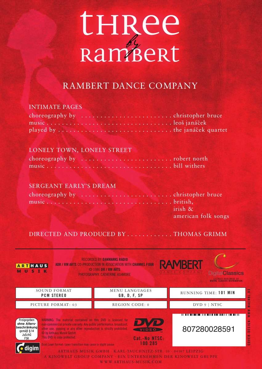 Rambert Dance Company - Three by Rambert - slide-1