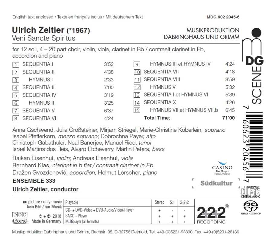 Zeitler: Veni Sancte Spiritus - slide-1