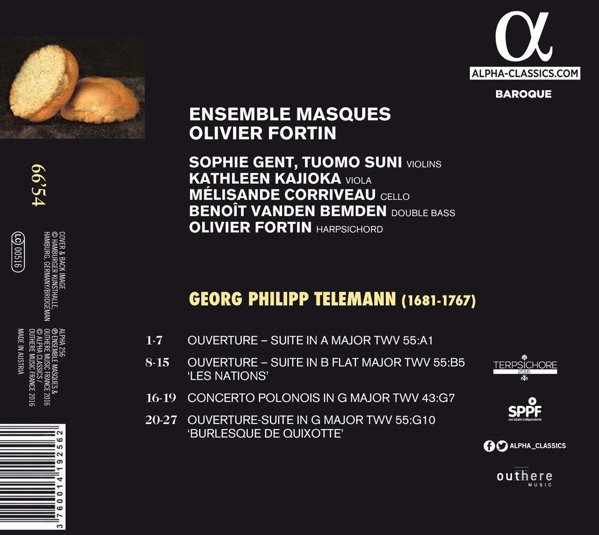 Le théâtre musical de Telemann - Ouvertures & Concerto Polonois - slide-1