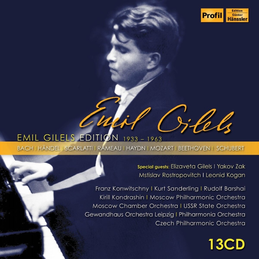 Emil Gilels Edition 1933 - 1963